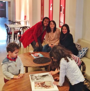 Friends and children