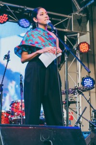 Melbourne Blue Black Beatz MC Laila Thaker at Immigration Museum