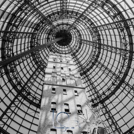 Melbourne Central Circular Ceiling Glass Interior Building Architecture Photography