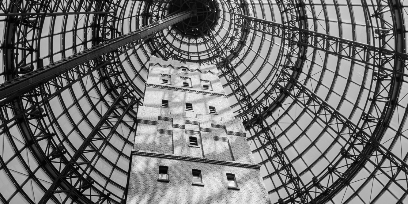 Melbourne Central Circular Ceiling Glass Interior Building Architecture Photography