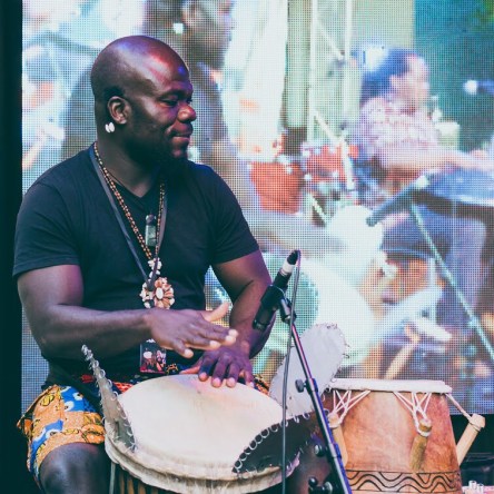 Melbourne Blue Black Beatz African Traditional Ensemble at Immigration Museum