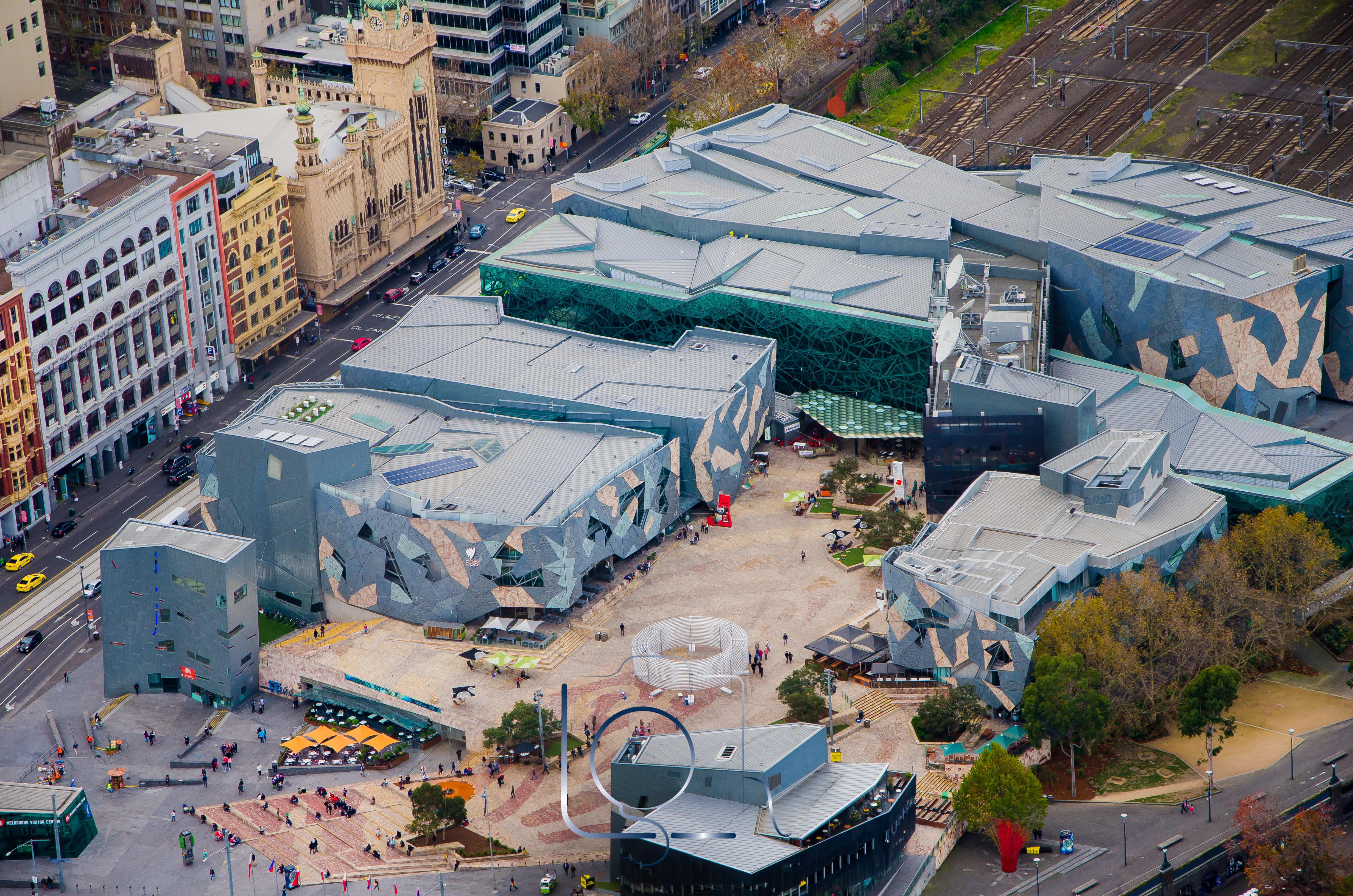 Melbourne Federation Square City Buildings Street Photography Fed Square Building