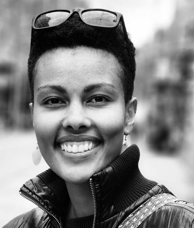 Portrait of Liyat Haile by Leoul Solomon